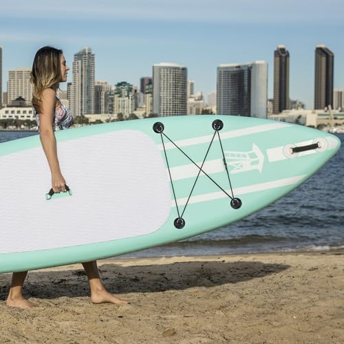 Omoojee Edelstahl D-Ring Patch Kit, PVC Paddle Board D-Ringe für Kajak, Schlauchboot, Caneo, SUP, kein Kleber enthalten, wasserdicht