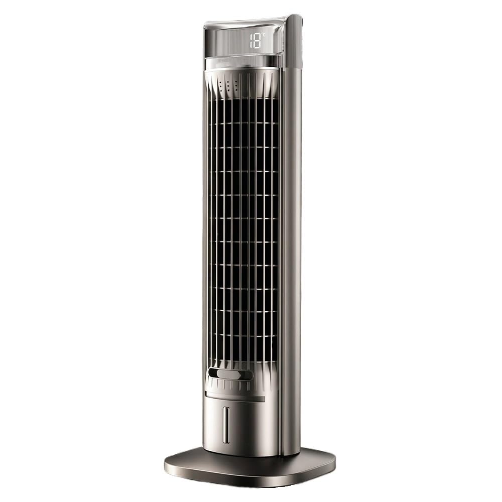 Evaporative Air Cooler Bladeless Tower Fan Air Cooler with Timer