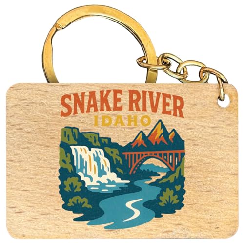 R and R Imports Snake River Idaho Vintage Souvenir Design