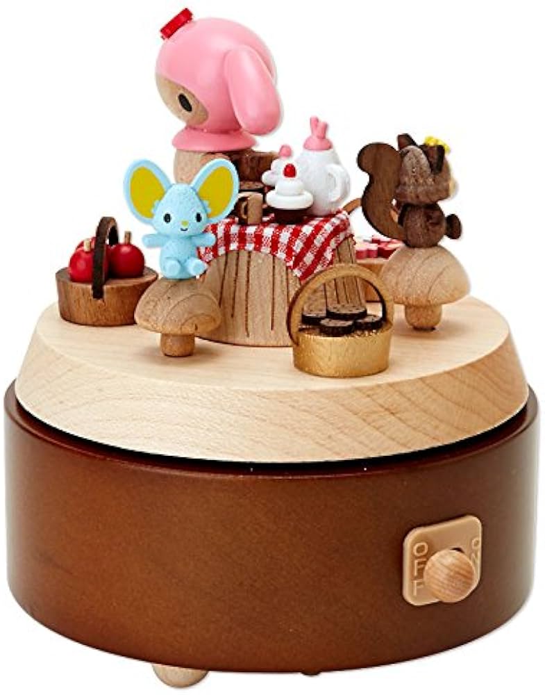 Amazon.co.jp: サンリオ(SANRIO) マイメロディ 木製オルゴール(ティー