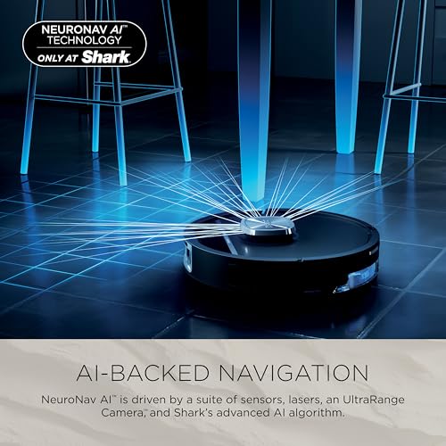 Shark UV Reveal PowerDetect Robot Vacuum, Blue Harbor, RV3025XEUSBL - image 8