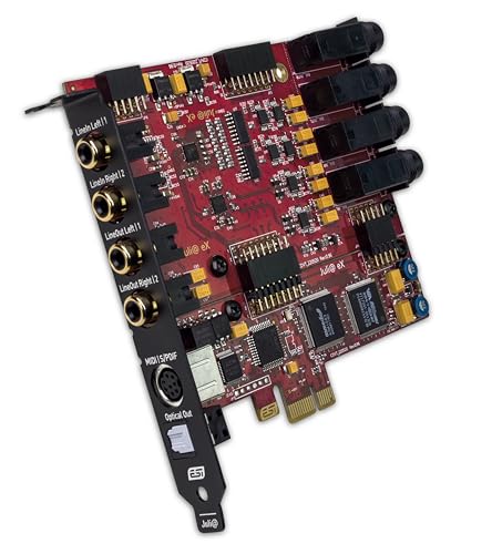 Ya en mundofriki.es: ESI Juli@ eX | Tarjeta de Audio PCIe de 32 bits 192kH con 4 entradas/Salidas para Audio de la Mejor Calidad