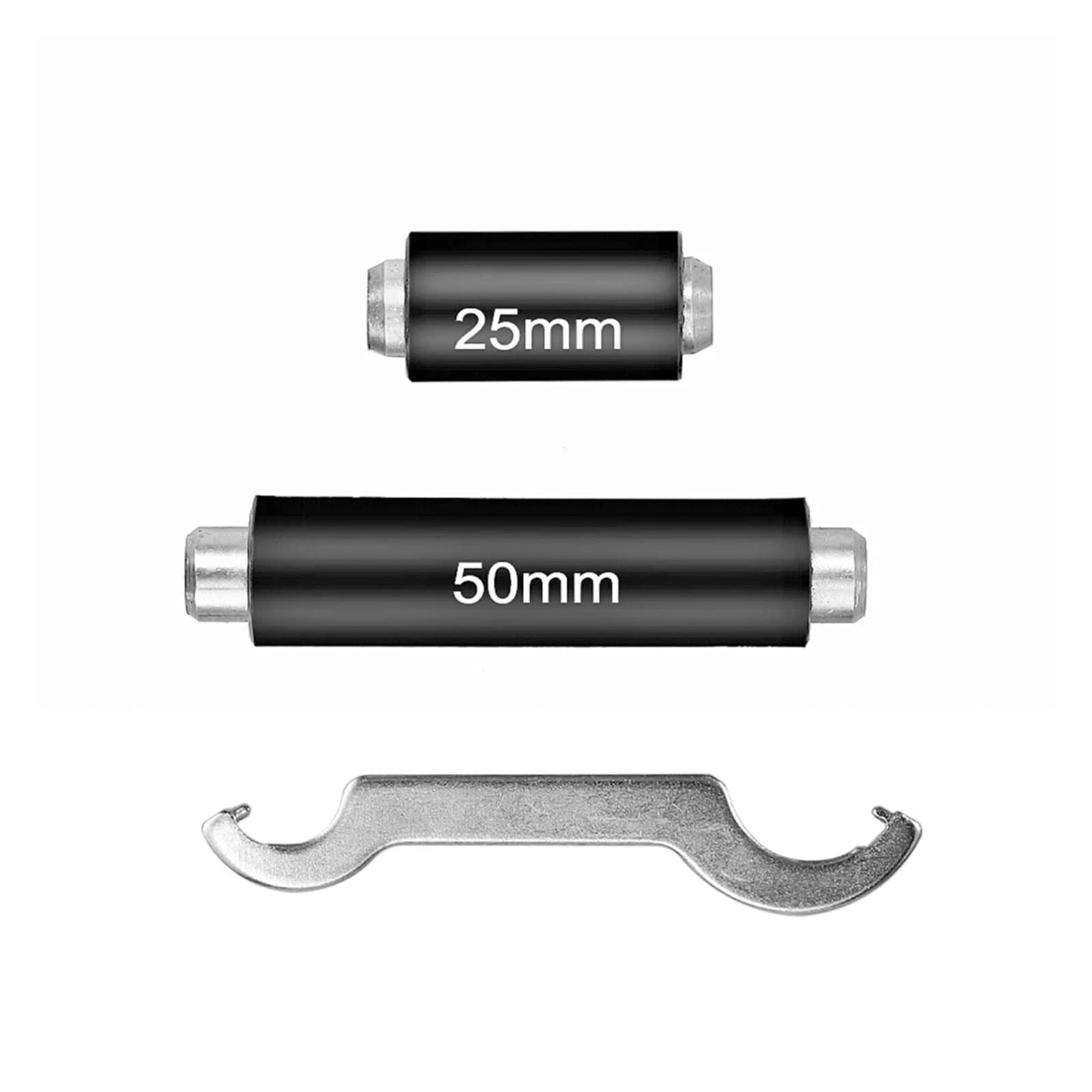 Micrómetro, Micrómetro de espiral exterior 0-25 mm/25-50 mm/50-75 mm/75-100 mm/100-125/175-200 mmaccuracy 0.01 mm Herramientas medición calibrador Vernier(25-50mm)