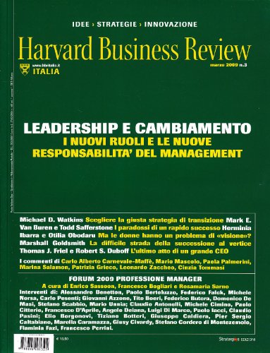 Harvard Business Review (2009): 3 Harvard Business Review (2009): 3