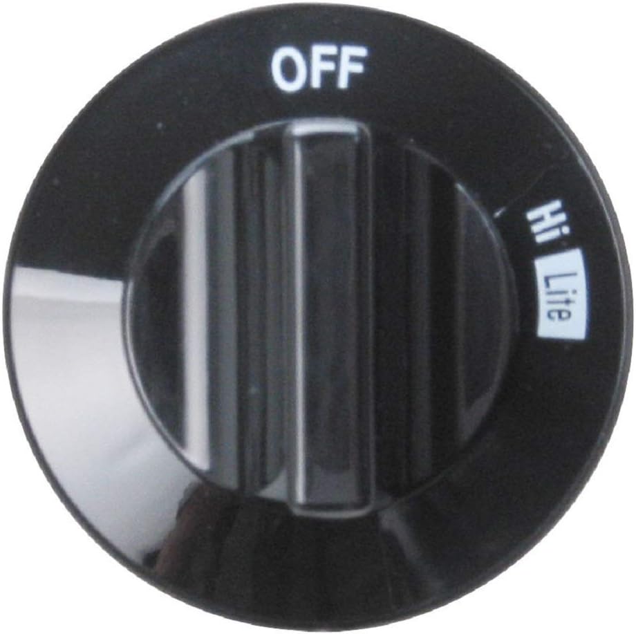 Edgewater Parts 74002353, AP6010809, PS11743999 Burner Knob Compatible with Whirlpool Range Fits Model# (CGR, CRL, MGR, C31, PGR, CRP, A31, C31, D31)