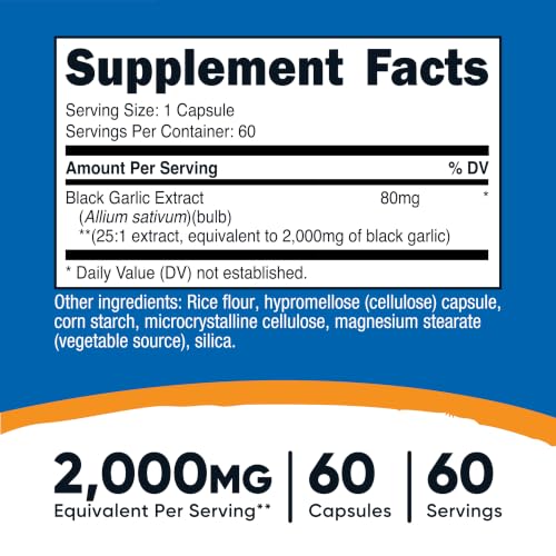 Nutricost Black Garlic Extract Capsules