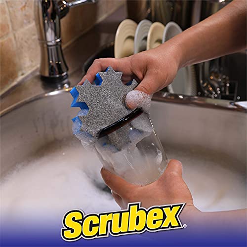 Image of Ninja Non-Scratch Odor Resistant Scrubber Sponge, 4 Count
