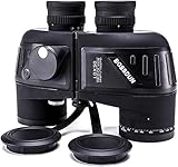 ★ 【Optique de Haute Qualité】 ★-- Conçu en HD, grossissement 10 fois; Objectif de 50 mm; champ de vision de 396 pi 1000 verges; prisme Bak-4 de qualité supérieure; lentilles optiques multicouches FMC, qui vous permettent de profiter d'une vision large et claire en raison de la forte pénétration de l'objectif et de sa collection de lumière élevée, et créez des objets et des paysages éloignés clairement visibles dans vos yeux.