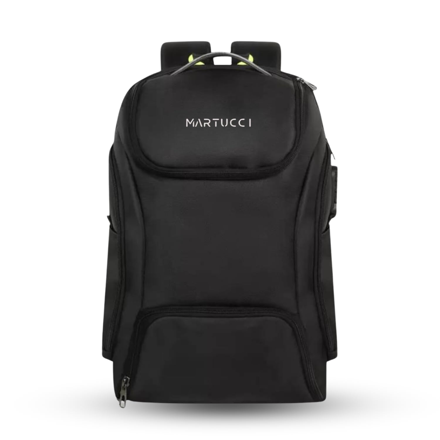 martucci Panther Anti Theft Number Lock with USB Charging Port & Shoe compartment, Suitable upto 15.6 inch Laptop Office/Travel/Casual/Business bag for Men & Women Water-Resistant-picture-19