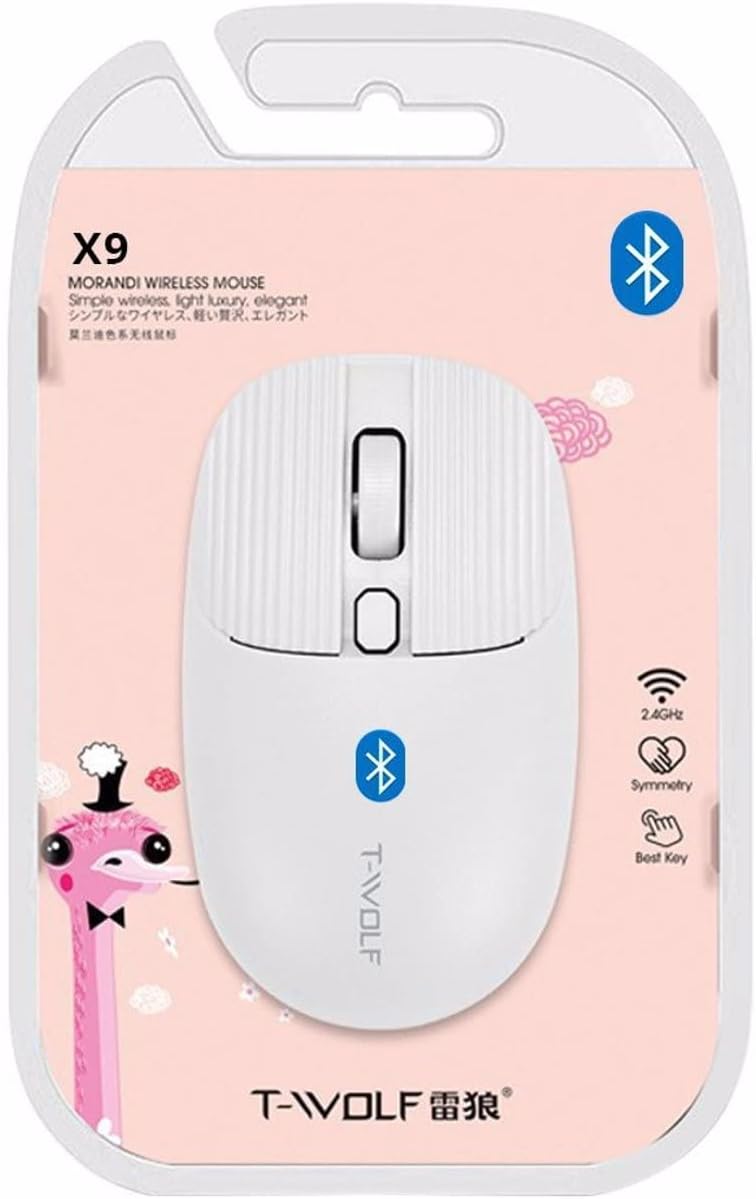 T-WOLF X9 Bluetooth Mouse packaging