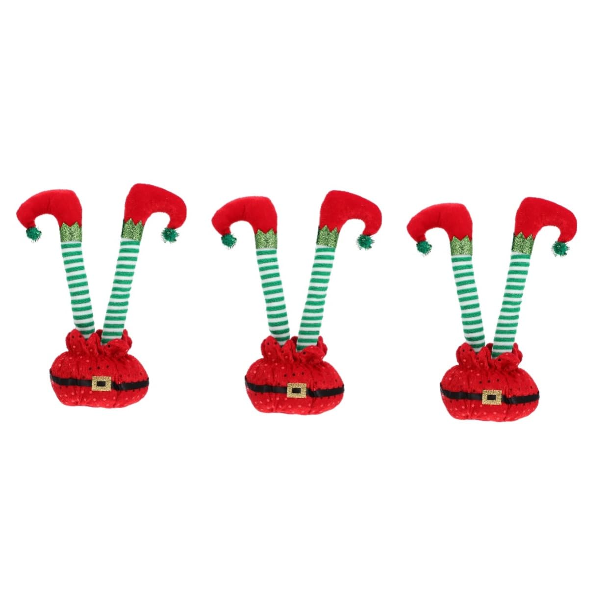 PRETYZOOM 3 Pezzi Di Ghirlanda Natalizia Ad in Cotone Decorazione Da Tavolo Per Feste Di Natale
