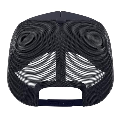 Gorra Trucker Azul Marino con Cierre Ajustable miniatura 3