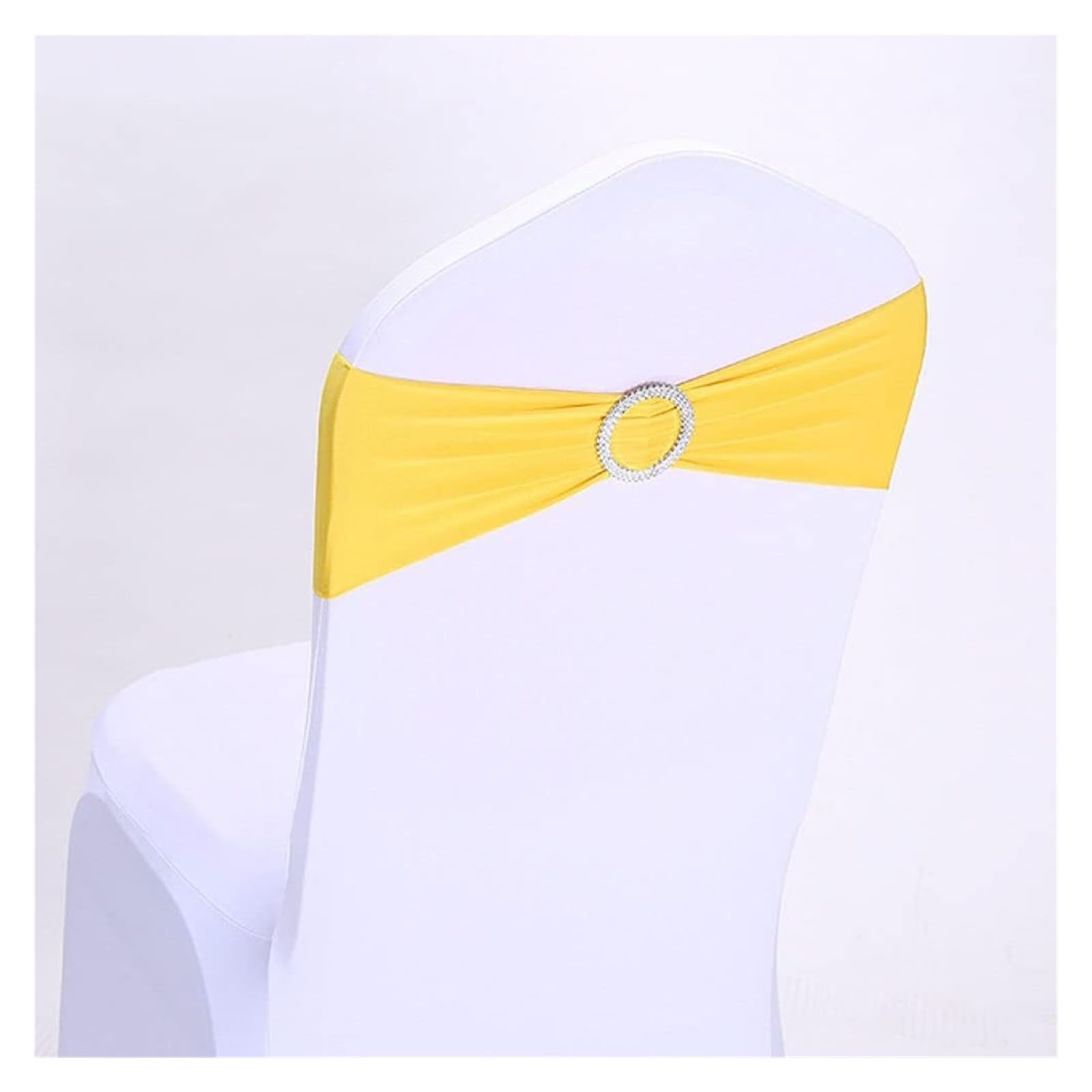 chair sashes,10/50pcs Stretch Spandex Chair Sashes Covers Bow Bands With Buckle For Wedding Party Banquet Hotel Office Meeting Decorations,red,50pcs (Color : Blu, Size 10 pcs)(Onecolor,50pcs)
