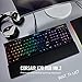 CORSAIR K70 RGB MK.2 Mechanical Gaming Keyboard - USB Passthrough & Media Controls - Linear & Silent - Cherry MX Silent - RGB LED Backlit