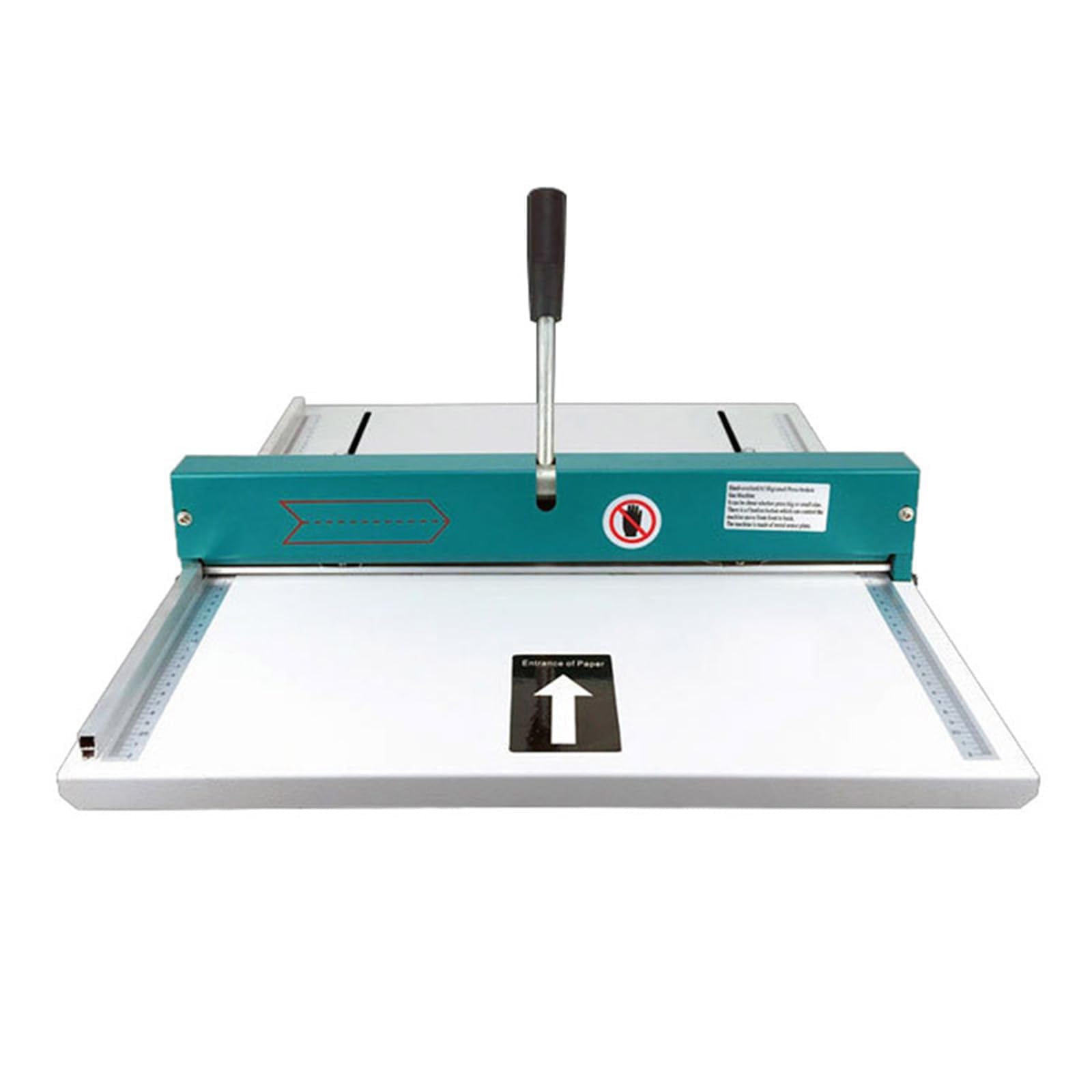 Cordatrice Manuale da 480 Mm, Macchina per Cordonatura/Perforazione, Pressa per Carta in Metallo Resistente, profondità di Indentazione 0,8 Mm, Cartoncino, Carta per Fotocopie, Raccoglitori