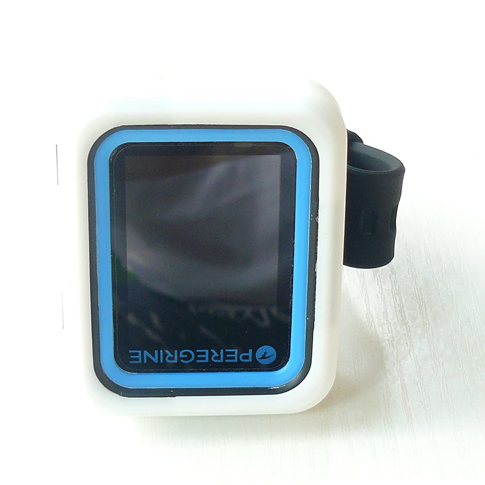 Funda protectora de silicona para ordenador de buceo Shearwater Peregrine/Peregrine TX (blanco)
