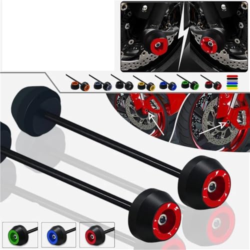 Protection axe de roue contre les chocs et chutes de moto - 2