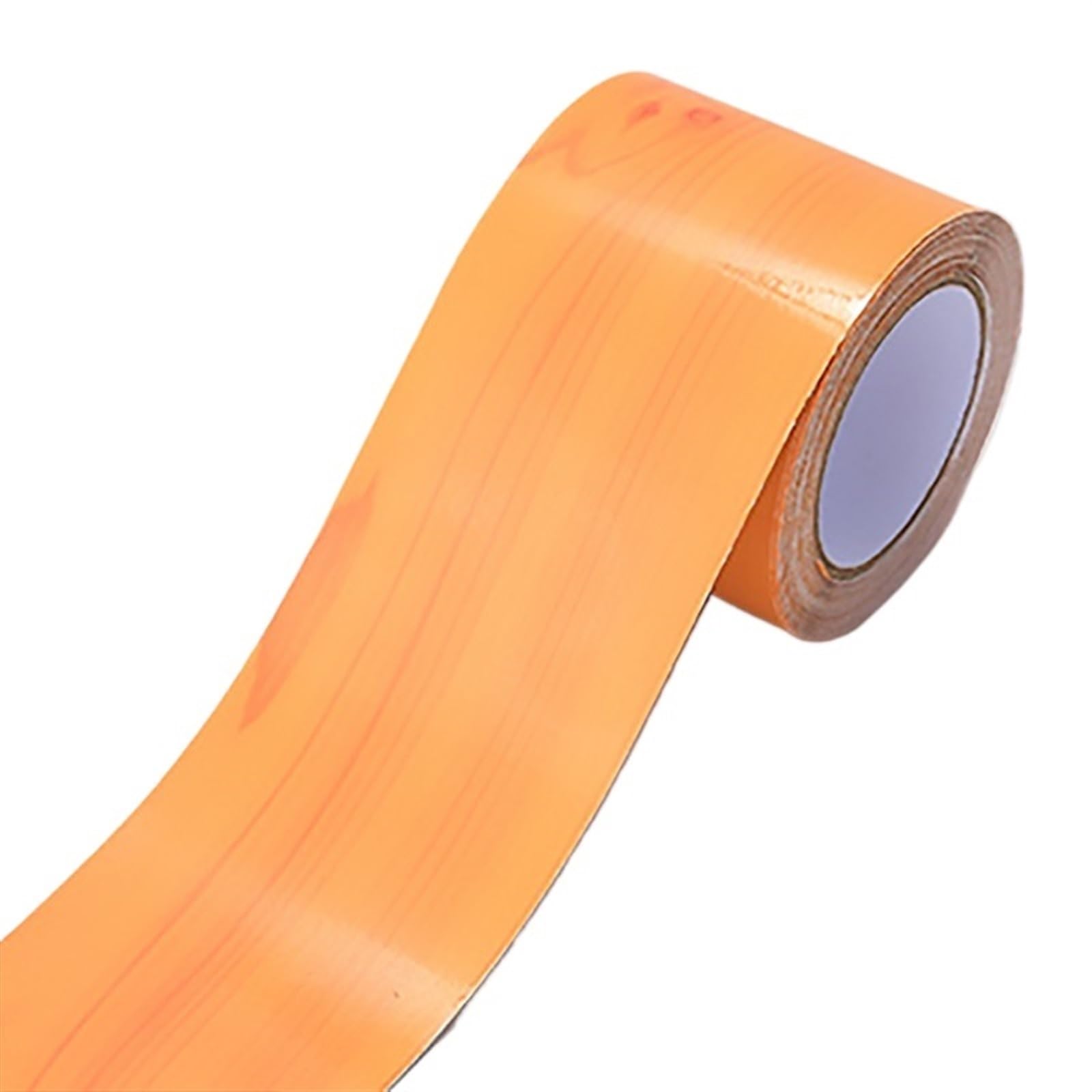 Yxinaer 06 Dado Rail Self Adhesive Border Sticker Self-Adhesive Waterproof Wallpaper Sill Door Frame Floor Wall Decor Wood Grain Baseboard(,1Mx10cm)