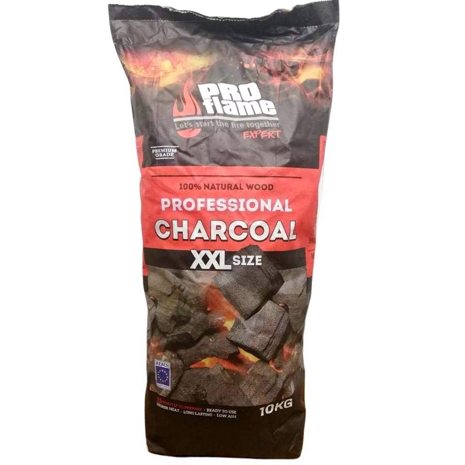 10 kg de charbon de bois de feuillus, charbon de barbecue de qualité supérieure