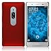 Produktbild PhoneNatic Case kompatibel mit Sony Xperia XZ2 Premium - Hülle rot gummiert Hard-case Cover