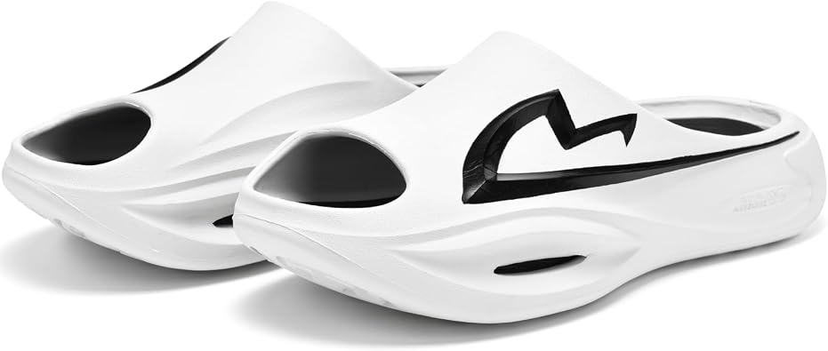 Recovery Slides Air Cushion Sport Slides with Cushioned Footbed for Men Women