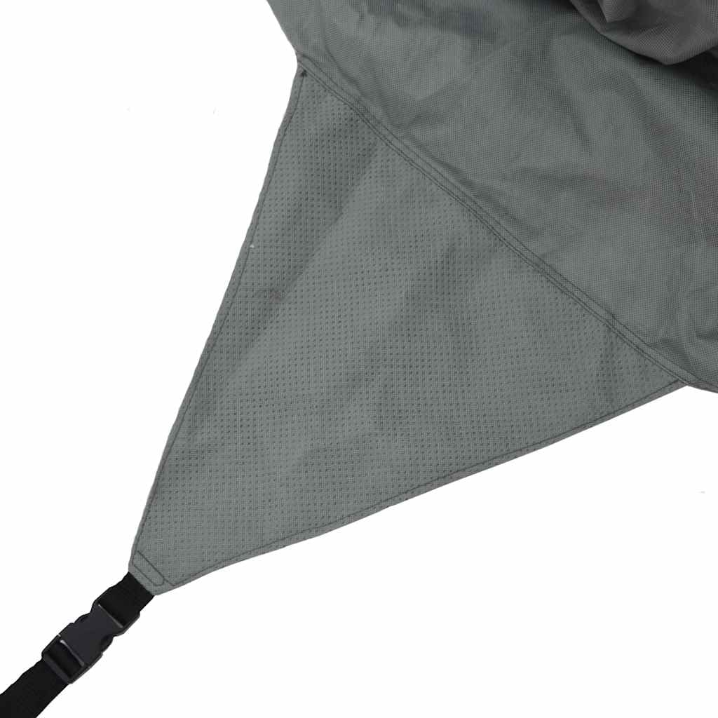 vidaXL Funda para Caravana Tela no Tejida Gris 610x250x220 cm, Cubierta para remolques de Viaje, Funda para Caravana de Camping, protección para Caravana