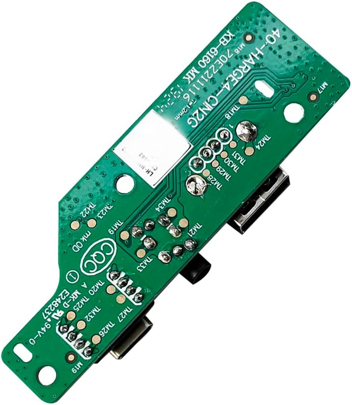 Replacement USB Charging & Audio Port PCB Board Compatible with JBL Charge 4 TL Bluetooth Speaker - Dock Repair Part