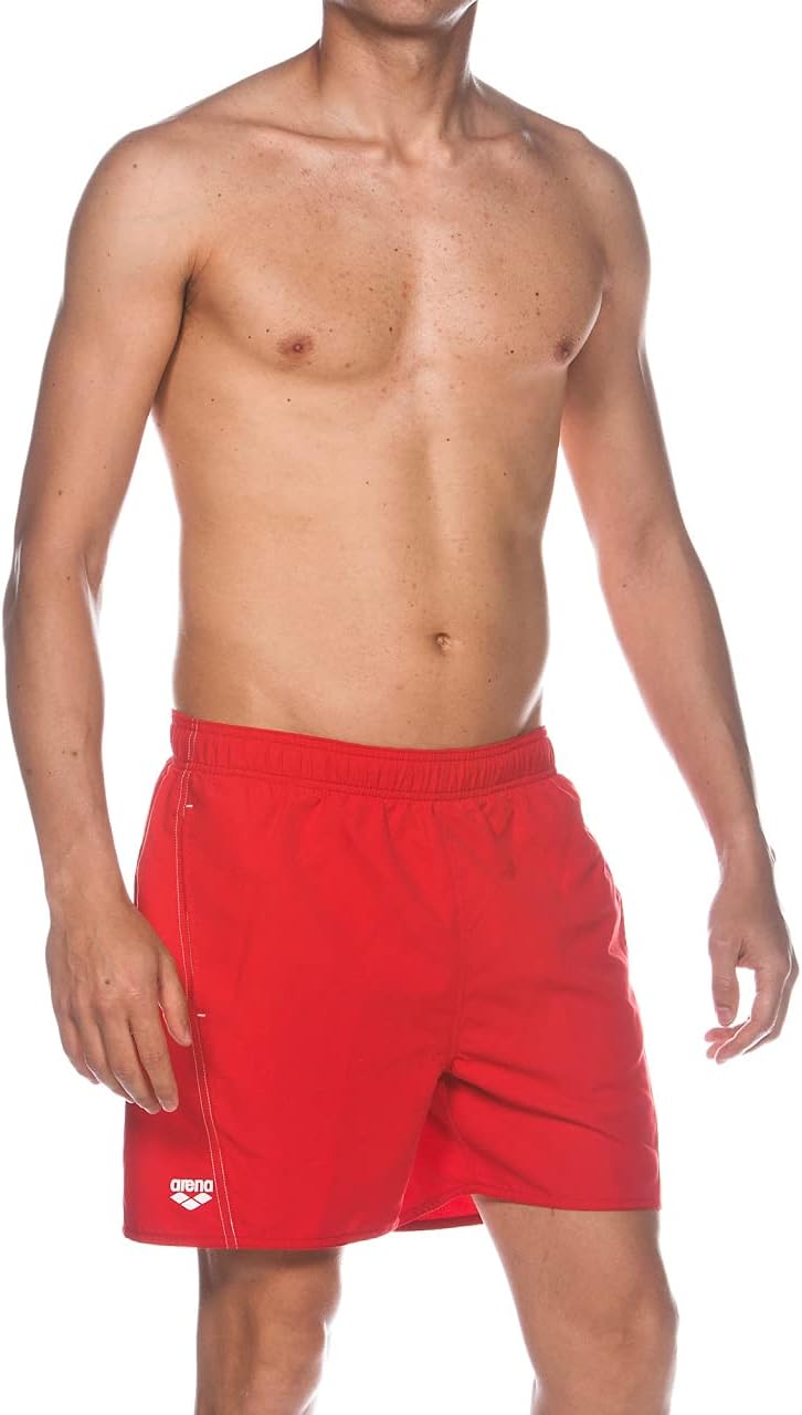 Arena Fundamentals Logo Boxer Red/White M