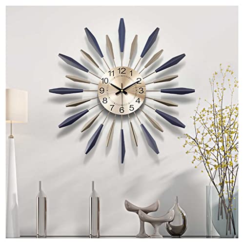 Horloge murale en fer forgé artistique 76 cm au design moderne et finitions de haute précision