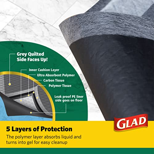 Glad for Pets Activated Carbon Puppy Training Pads | Puppy Pads for Dogs, Super Absorbent and Leak Proof Puppy Pee Pads… - Image 6