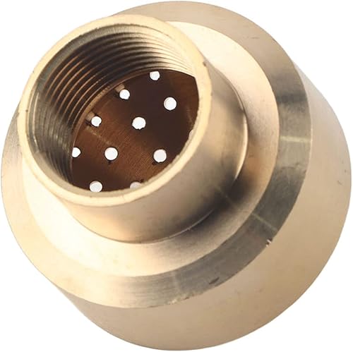 Miniatura 3 de 14''12''34''1''32''2''Columna de latón para estanque de jardín Boquilla de fuente de agua Cabezal rociador (34")