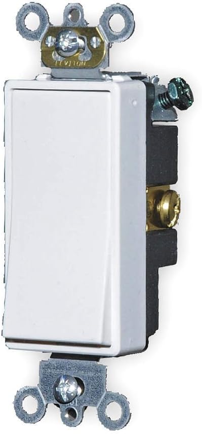 ThunderWay Single Pole Decorative Light Switch – 15A, 120/277V, Residential Grade, Rocker Style, UL Listed, Pack Of 20 - View #4