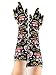 Day of the Deady Sugar Skull Long Ruched Gloves