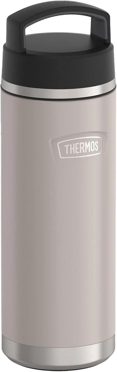 Sandstone-24 oz Stainless Steel Water Bottle w/Screw Top