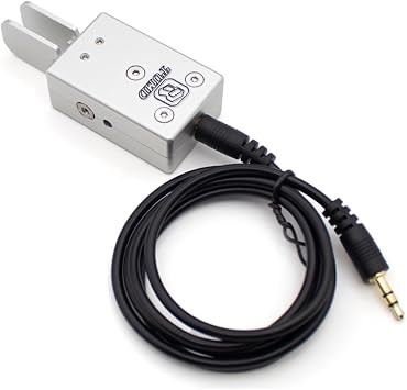 Professional Aluminum Alloy Dual-Paddle Morse Code Key, Magnetically Adjustable Ambidextrous Design