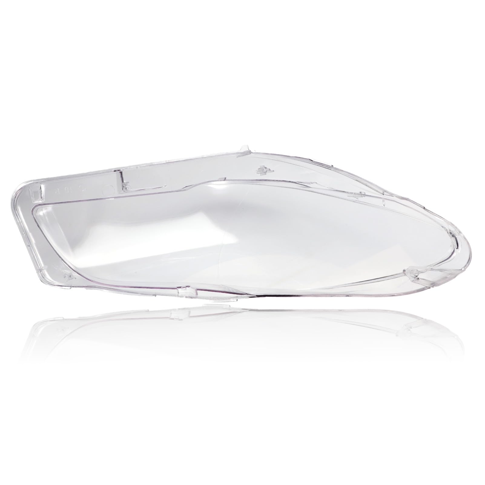 Vetro per fari F10/F11, copridisco litch, disco anteriore, lato guida (sinistra)