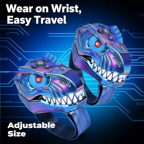 Image of Walkie Talkies for Kids, 2 Pack, Kids Walkie Talkies with Wrist Watch Style, Long Range Dinosaur 2 Way Radios Toys for Boys Girls Ages 3-12, Christmas Birthday Gifts for Outdoor Camping