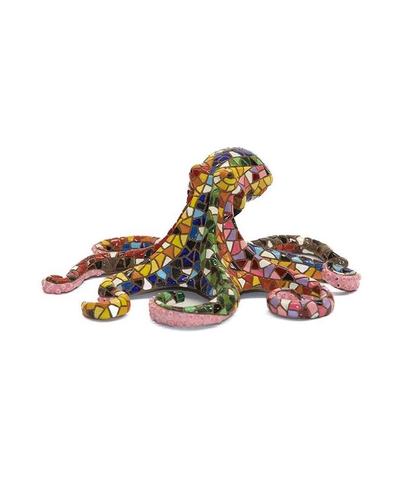 Genérico Barcino Designs Classic Collection Mosaik Oktopus-Figur, 25 cm