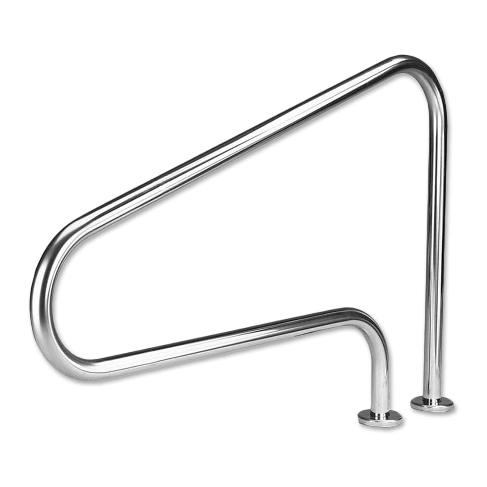 Rampe de piscine en acier inoxydable 304 antidérapante et durable pour escalier