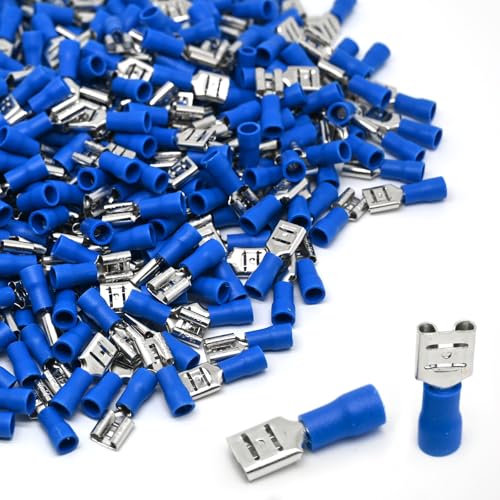 XUGERIP 200-Piece FDD2-250 Blue Spade Terminals