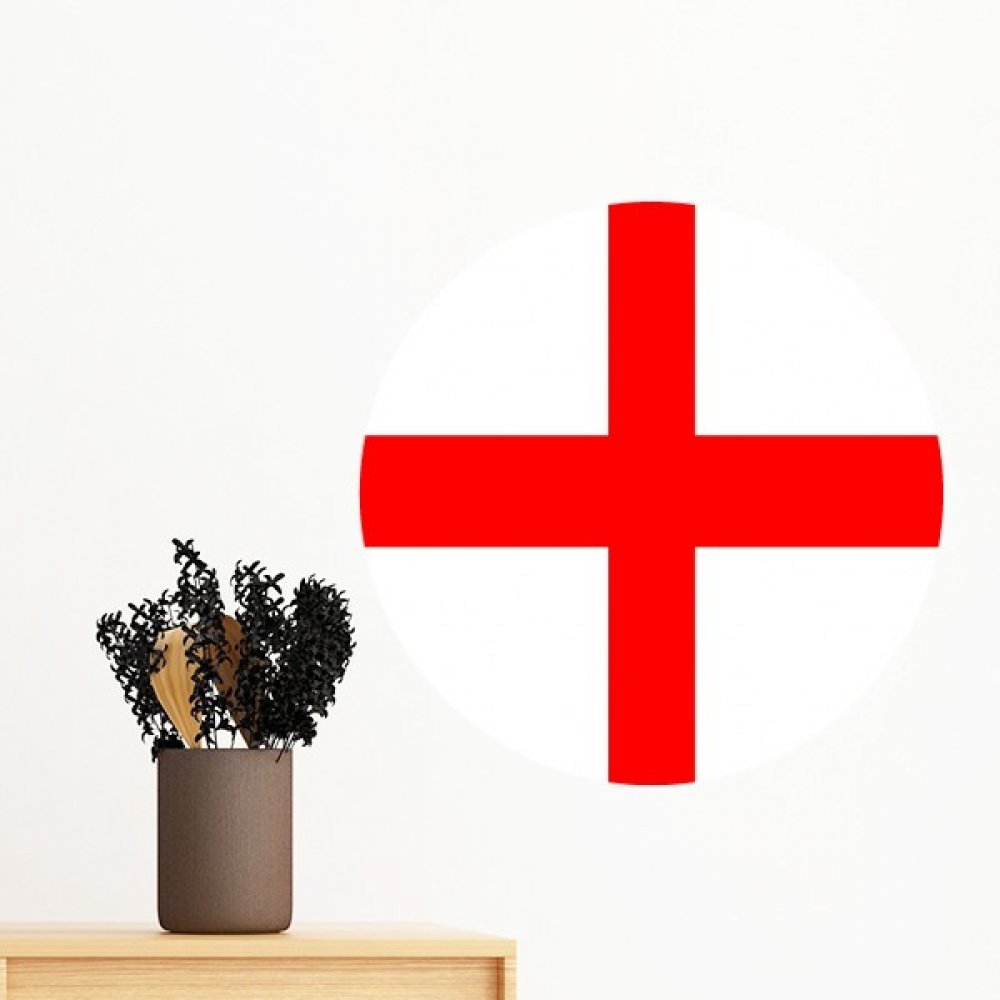 Sticker mural drapeau Angleterre 70cm papier peint amovible decoration murale