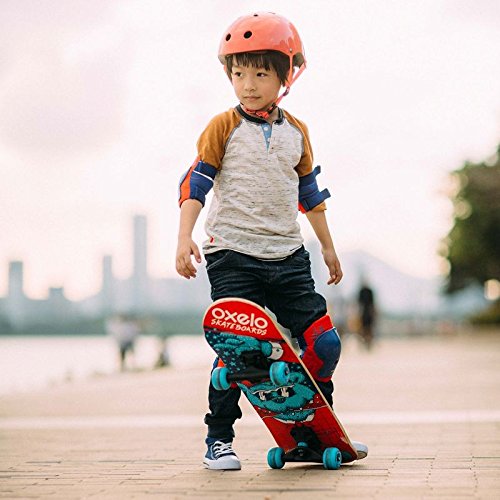 Image of OXELO PLAY 3 BEAR SKATEBOARD - BLUE