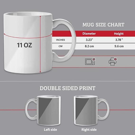 Monty Mole Coffee Mug 11oz & 11oz Ceramic Tea Cups