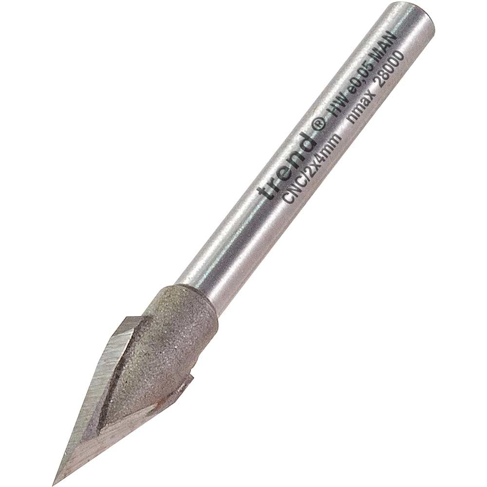 Trend CNCM/1X4MMTC 30 deg v groove 6.3mm wood 4635V030