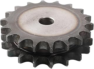 LYMFE Industrial helical Gear 4/10pcs 06B Double Row Sprockets Steel 20Tooth 12mm Process Bore Industrial Sprocket Wheel Motor Chain Drive (Size : 20 Teeth-4pcs)
