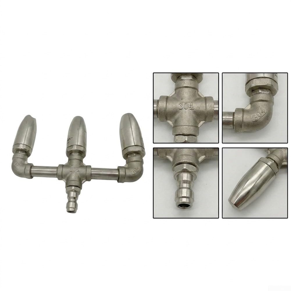 Ugello per lavaggio Rotante 3600 PSI Superfici Dure Ugello per(four heads)