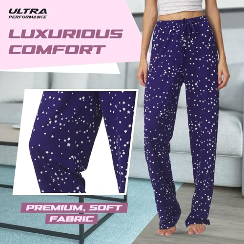 Image of Ultra Performance Pajama Pants Women 3 Pack Soft PJ Lounge Pajama Pants