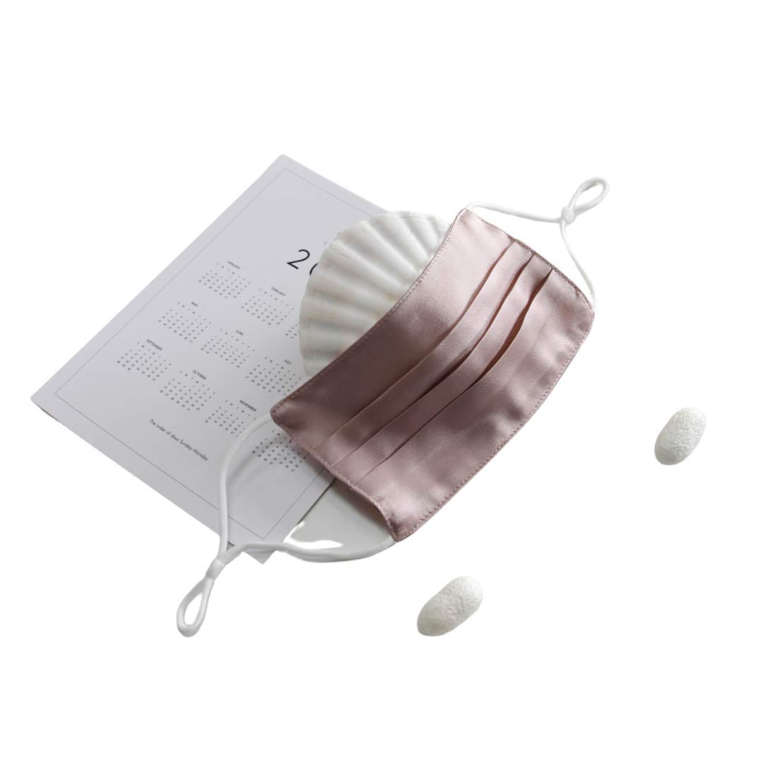 100% Mulberry Silk Face Mask - Reusable - Washable - Luxury Mask