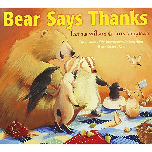 Bear Says Thanks Pa [Turkish] 147118188X Book Cover