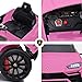 SEGMART 12V Kids Ride On Car Licensed Lamborghini Urus Electric Car for Kids Vehicle Toy/Parent Remote Control, USB Port, AUX, Spring Suspension, Opening Door, LED Light (Pink)